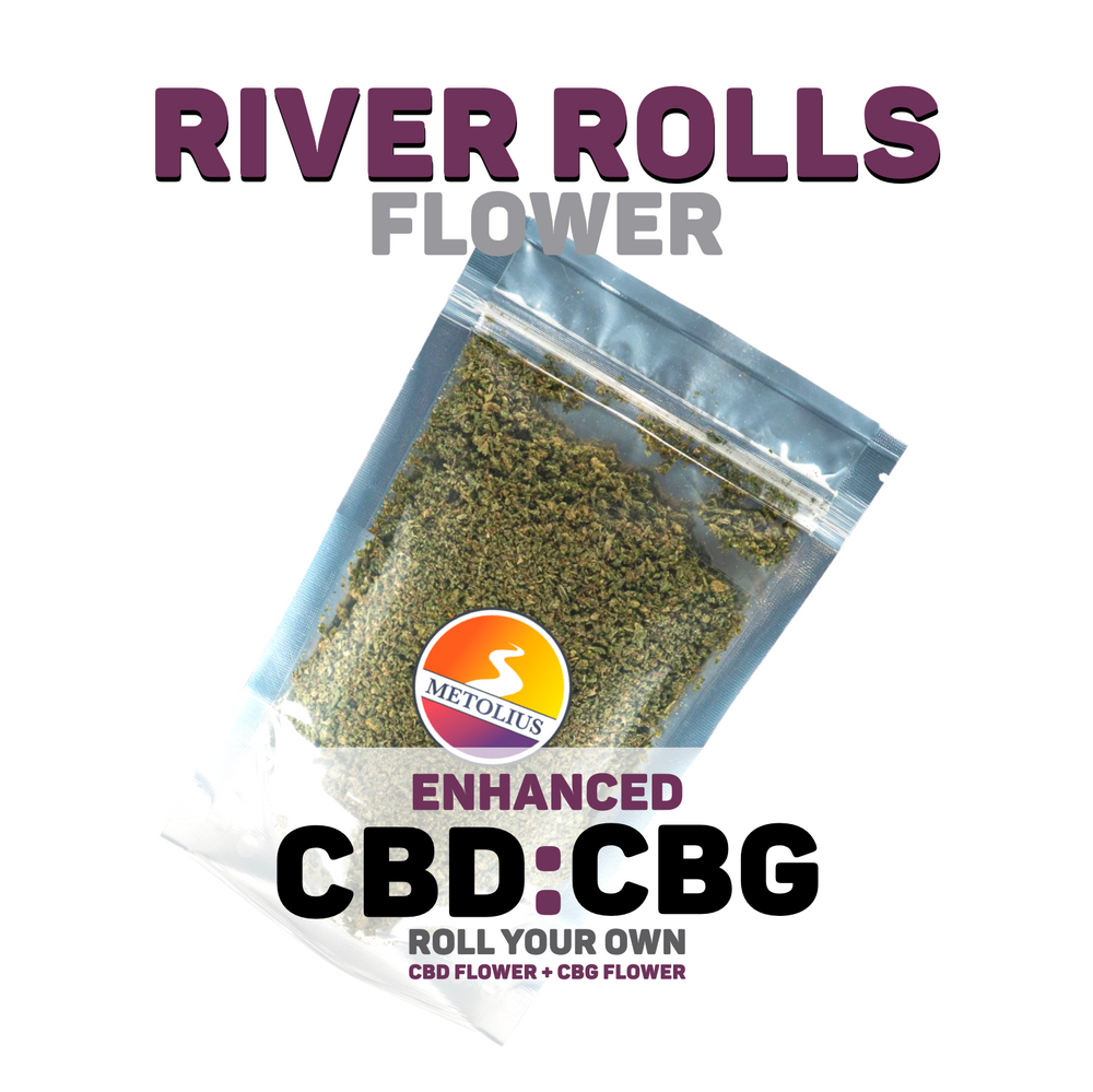 
                  
                    RIVER ROLLS ROLL YOUR OWN - CBD FLOWER + CBG FLOWER
                  
                