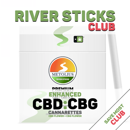 RIVER STICKS CLUB - CBD FLOWER + CBG FLOWER
