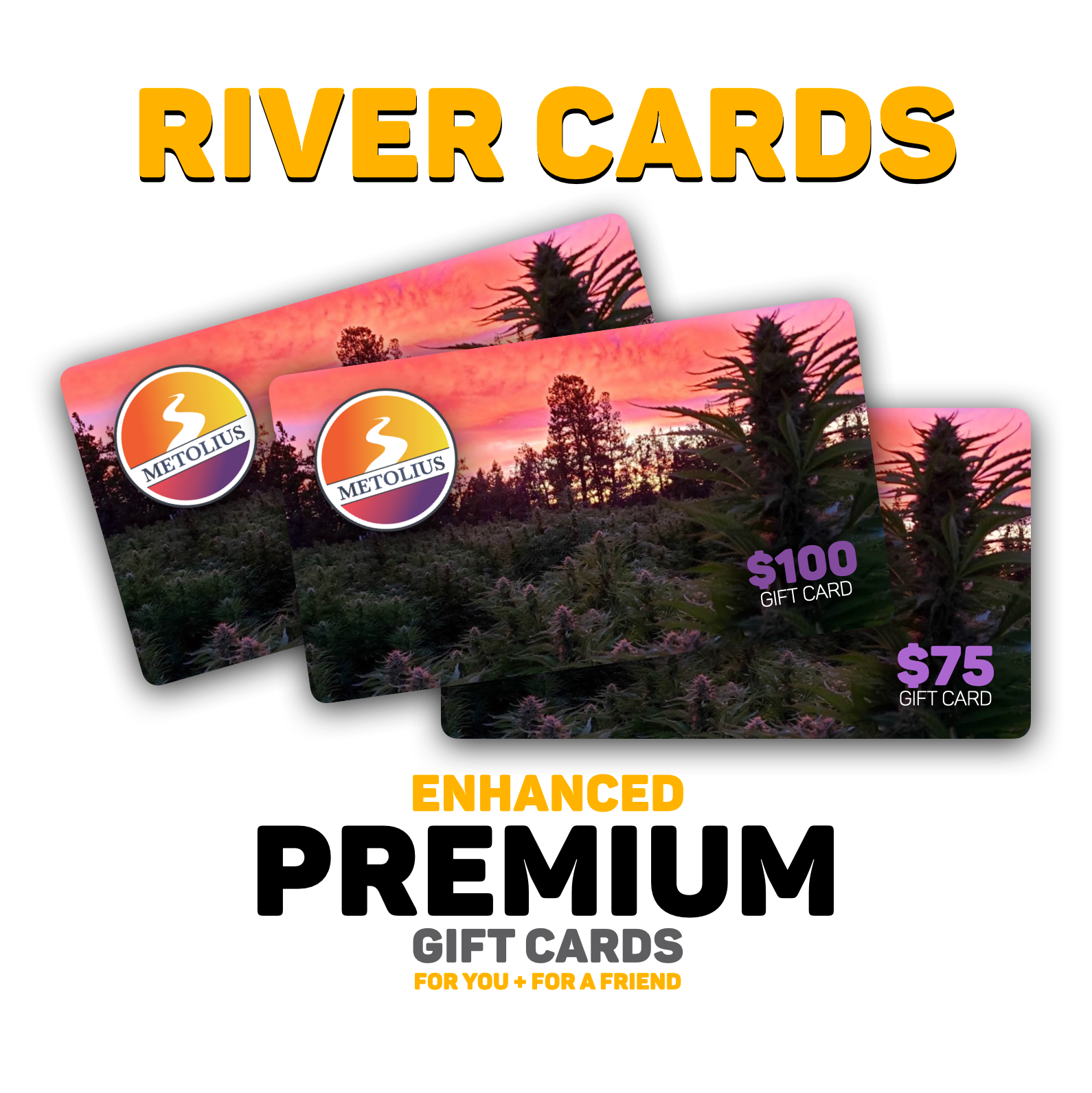 RIVER CARDS - GIFT CERTIFICATES